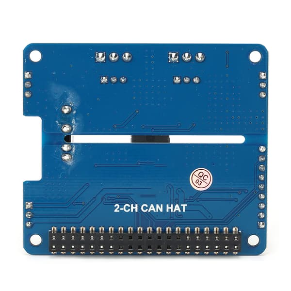 Dubbelkanals isolerad CAN-modul med inbyggd skyddskrets för Raspberry Pi