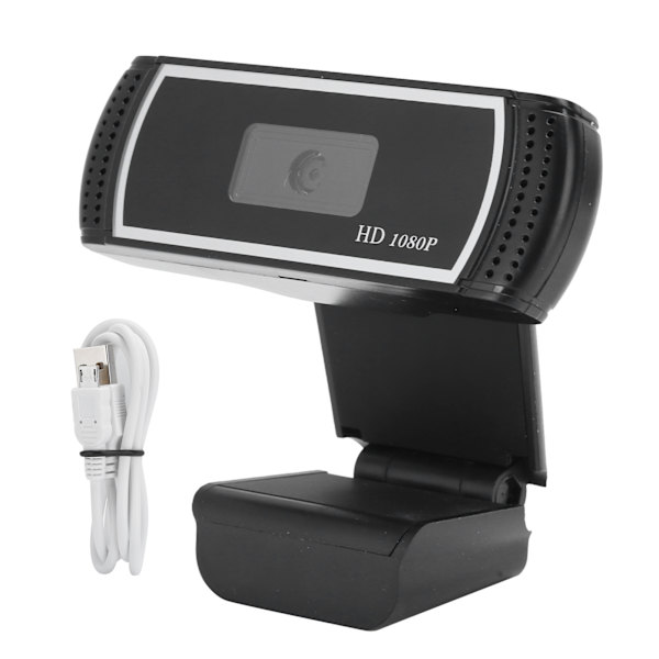 5MP HD USB Computer Kamera Auto Fokuserende Webcam m/ Mikrofon til Live Broadcasting