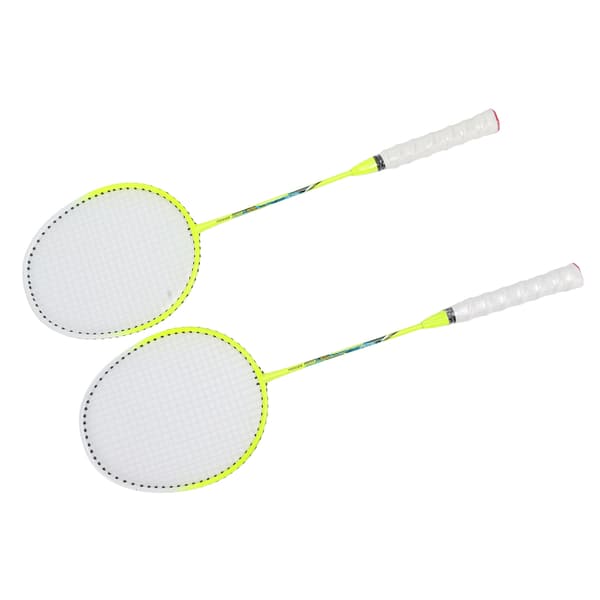 Badmintonracketset 12 Delar Skumplast Racketar Järnlegeringskropp