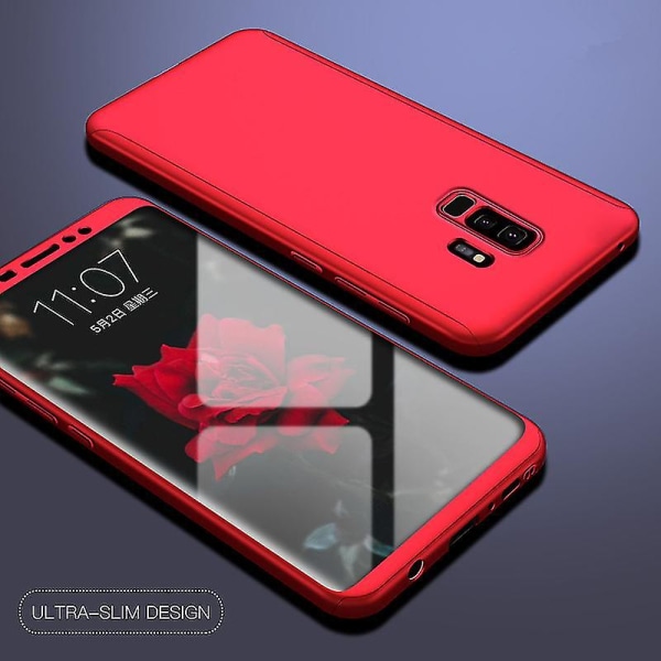 Käytä Luxury 360: cover Samsung Galaxy A8 J4 J6 Plus J8 A6 A7 -puhelimelle