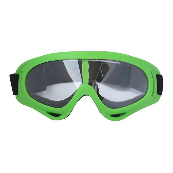 X400 Goggles Cross-country Motorsykkel Goggles Rød Ramme Farge Film Grønn ramme gjennomsiktig film Green frame transparent film
