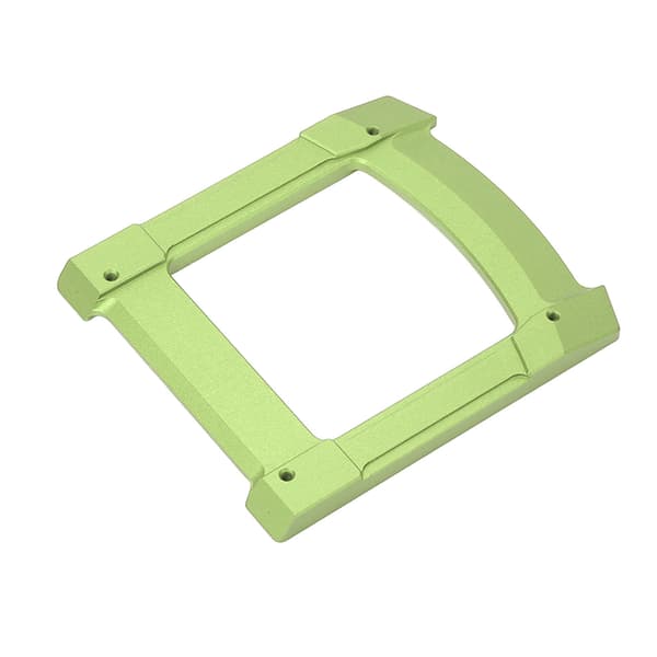 RC Glide Chassis Beskyttelse Armour Guard Aluminium Legering Tilbehørssæt Kit til 1/10 Biler Grøn