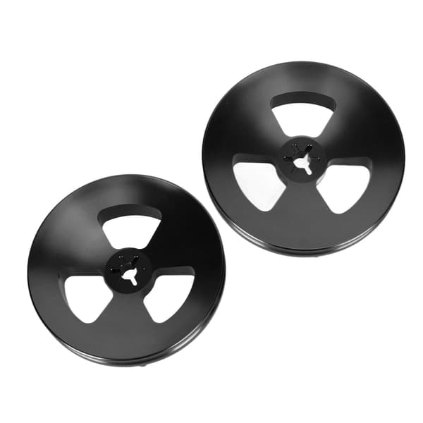 1 par 1/4 tomme NAB-nav optisk akseladapter poleret aluminiumsbase spole til spole båndåbner til Studer ReVox til DENON sort