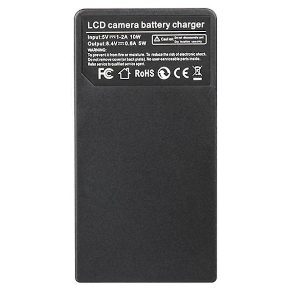 För En-el3e, Enel3e, En-el3a, En-el3, -18, -18a Och D50, D70, D70s, D80, D90, D100, D200, D300 black
