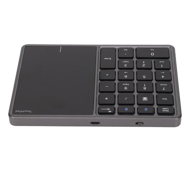 Langaton 2-in-1 numeronäppäimistö kosketuslevyllä - Iron Grey