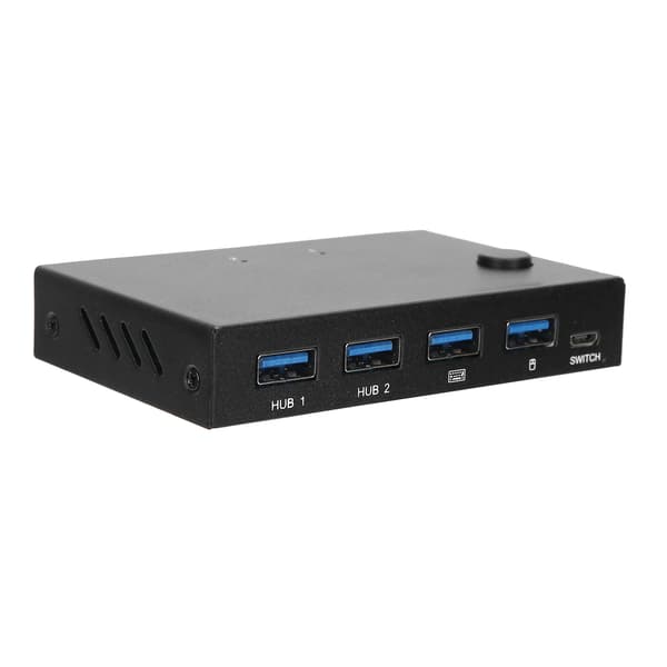 2 Port HDMI KVM Switch Audio Video Adapter HUB/HDMI/KVM Switch Box för Mus/Tangentbord