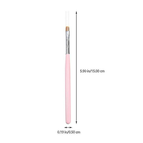 6 kpl Nylon Nail Art Maalaussivellin Piirustus Kynät Manikyyri työkalu Carving Nail Diamond kiinnityssivellin F