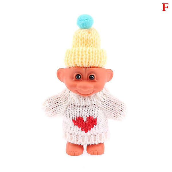 Bærbar Lighter Silikone Beskyttende Shell Funny Troll Doll Lighter Holder Pattern 6