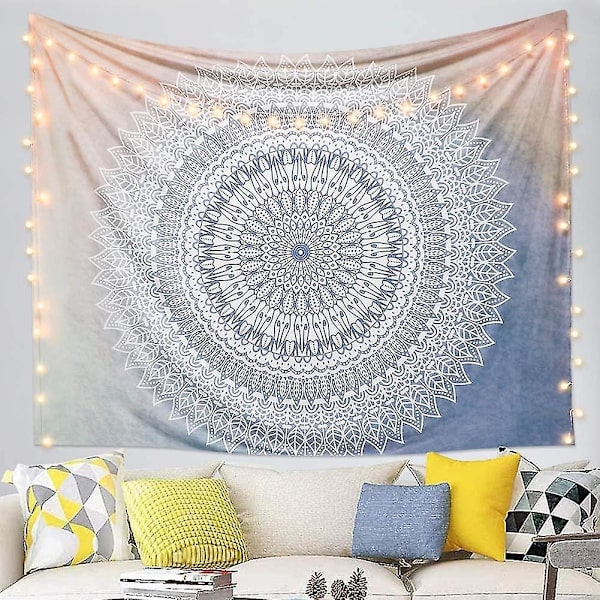 Bohemian Tapestry Floral Tapestry Psychedelic Ombre Wall Hanging