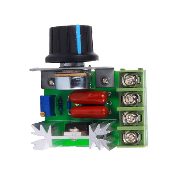 2000W AC Motorhastighetskontroller 50-220V 25A Justerbar Motorhastighetskontroller Spenningsregulator