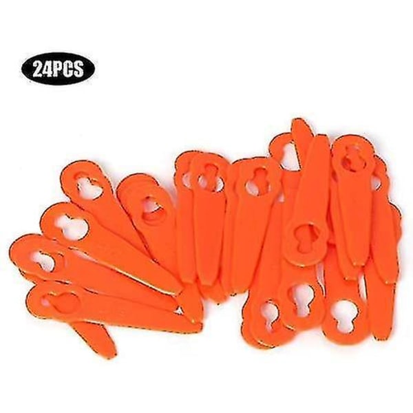 24 stk plastkutterhodeblader erstatningsblad for Stihl Polycut 2-2