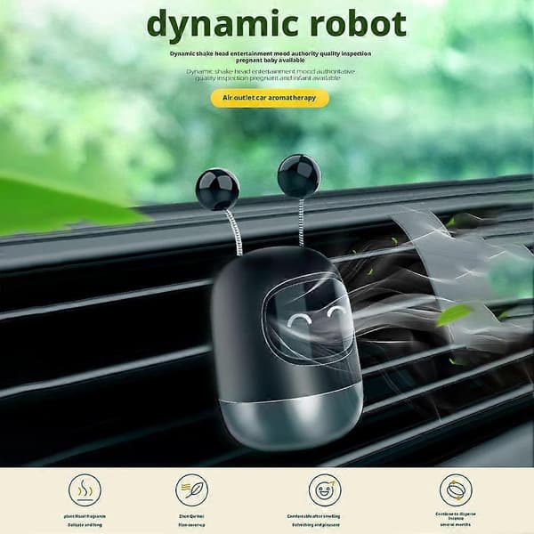 【BQ】Bilrobot Aromaterapi Ornamenter Parfume Langvarig Eliminator Luftfrisker Lugt Clip Aromaterapi