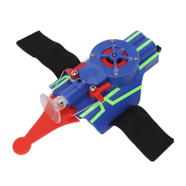Launch Wrist Toy Set - Uendelig Sjov, Multifunktionel, Sikker Udendørs Leg, Web Launch Rollespil Legetøj, Blå