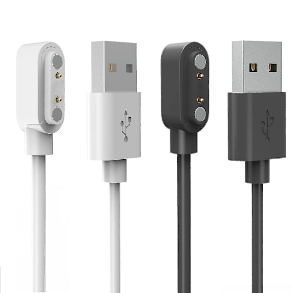 Ladekabel Smart Watch Ladeledning Oplader (hvid)