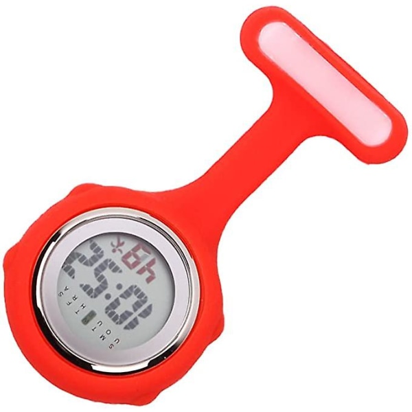 Digital Silicone Nurse Watch Nursing Watch Pocket Watch