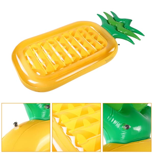 Oppustelig Ananas Luftmadras Miljøvenlig Flydende Vandseng