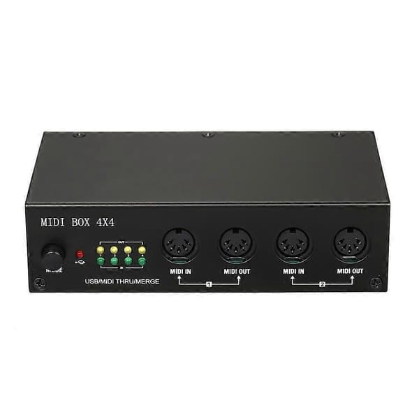 【BQ】UM4x4 USB MIDI-interface 4 ind / 4 ud 64 MIDI-kanaler 4i/4o