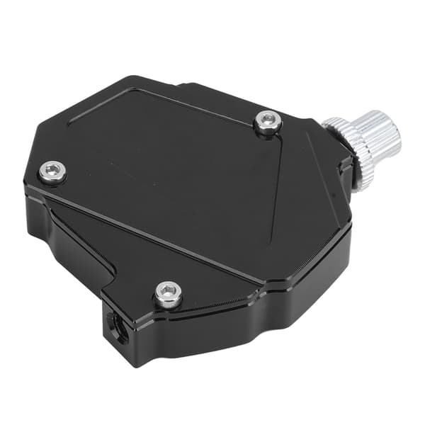 Koblingsøkonomisator Aluminiumlegering Universalmodifikation til motorcykler og ATV'er Sort