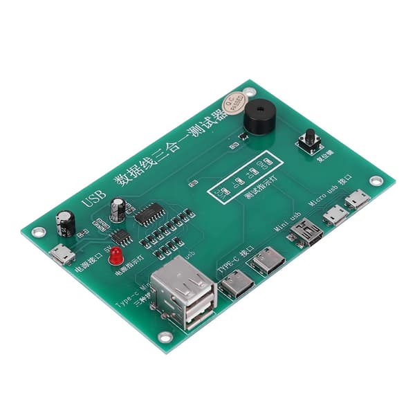 Tarkka 3-in-1 USB-kaapeli Triad-testaaja