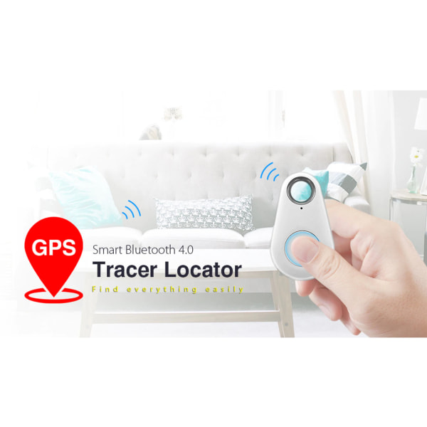 Smart Bluetooth 4.0 Tracer GPS Locator Anti-tabt Tag Alarm Tegnebog Key Pet Finder
