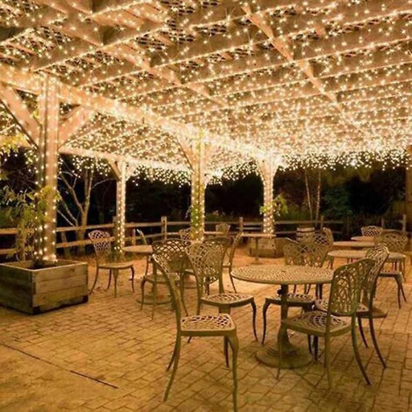 Gypsophila string lights julelys bryllup string lights ferie dekorasjon 50M-400LED