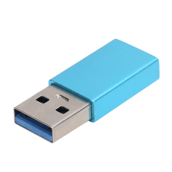 TypeC Adapter Konverter Hun til USB3.0 Han USB Hurtig Opladning Computertilbehør (Blå)