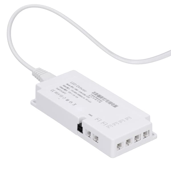LED-skaplys strømforsyning integrert 6-bits jump wire 12V EWD‑12W‑60W‑1205 US-plugg 100‑240V