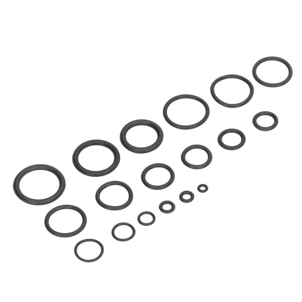 125PCS O-ringssortiment Multifunktionell Gummi Slitstark Tätningsbricka Packningssats