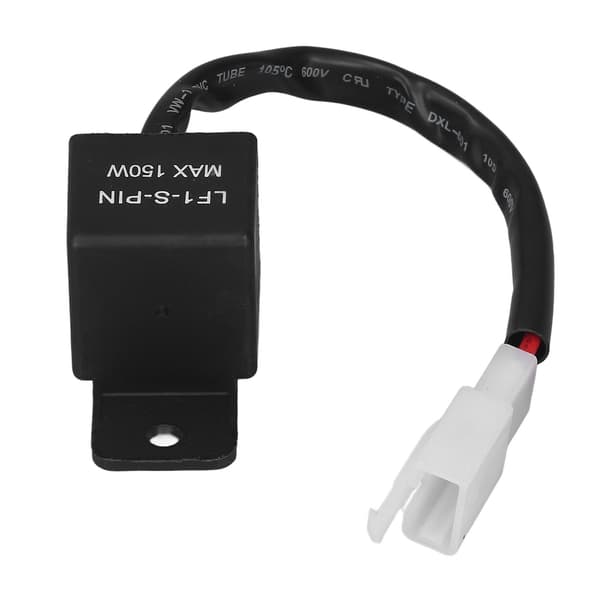 2-benet LED Blinkrelæ Kabel Motorcykel Blinklysmodul 150W 12V DC