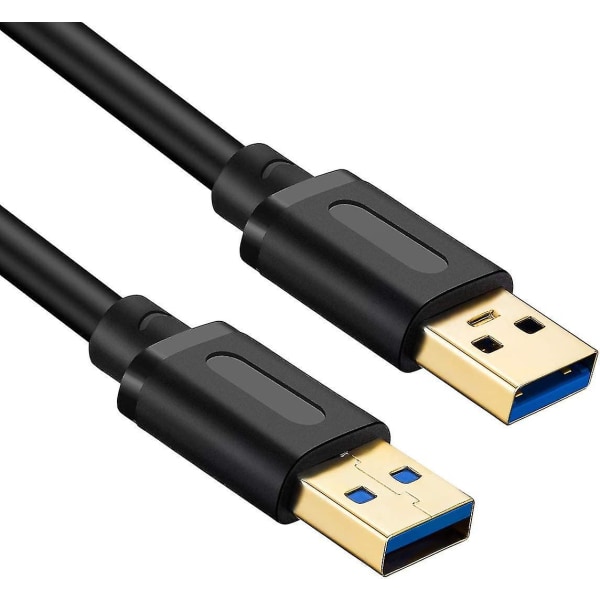 USB 3.0 A till en hane-kabel 3 fot, USB till USB kabel USB hane till hane-kabel