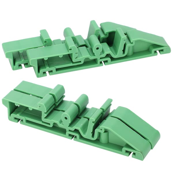 2 Set Kretskortsfäste C45 DIN-skena Monteringsadapter Installationsskruv Tillbehör KPRH‑180