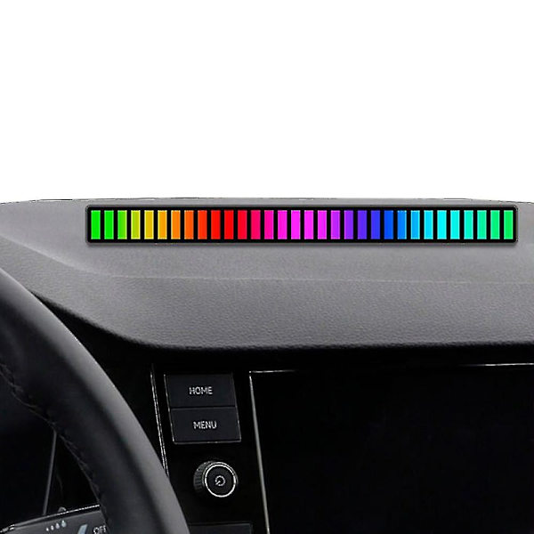 Led Atmosphere Strip Lights Bar Music Sync Pickup Rhythm Ambient Usb Lampe Vit