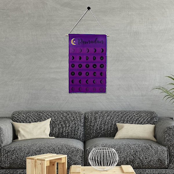 Eid Al Fitr Ramadan Peittokangas Art Countdown Kalenteri
