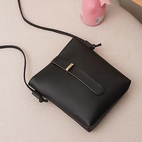 Dammode Bucket Bag Strap Messenger Axelväska Mobilväska för tjejer