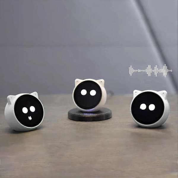 【BQ】Echoear Meow Ai Chat Robot Companion Skrivebordsrobot Intelligent Intercom+Følelsesgenkendelse DOUBAO AI Stemmelegetøj size