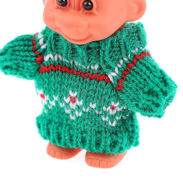 Bærbar lettere silikonbeskyttelsesskall Funny Troll Doll Lighter Holder Pattern 2