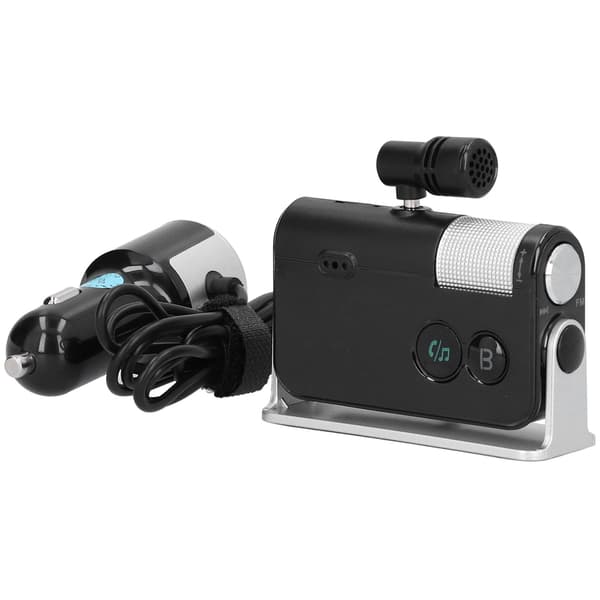 Bil Bluetooth-laddare QC3.0 PD18W USB TypeC-gränssnitt med mikrofon multifunktion