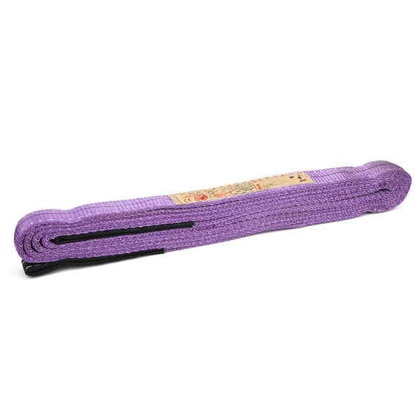 5mx30mm Polyester Løftestroppe Industriel Krankløfte Webbing Lilla