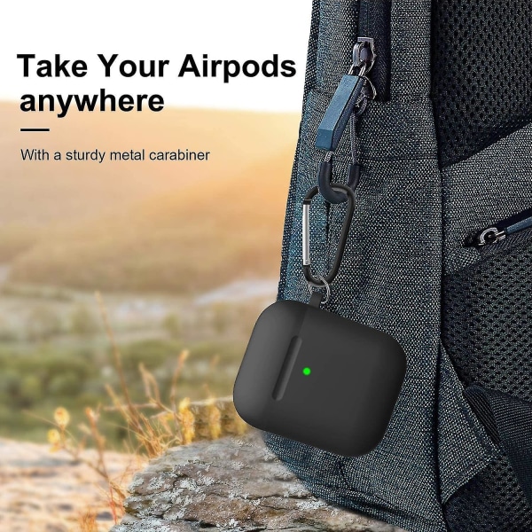 Airpods- case, täysin suojaava silikoni Airpods-lisävarusteen cover