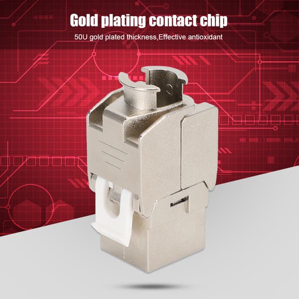 CAT7 10G RJ45 -verkkoliitäntämoduuli - 2 kpl