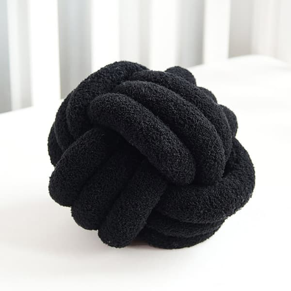 Knydepude 30 × 30 cm - Sort