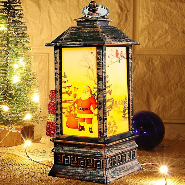 Jullykta Ljusstake Lampa Nattljus style 3