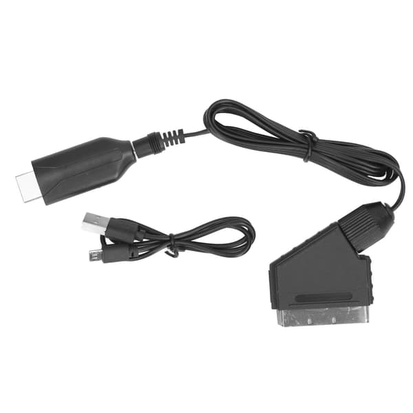 HD til SCART Konverter 480i 576i Multimedie Interface til CRT VHS DVD