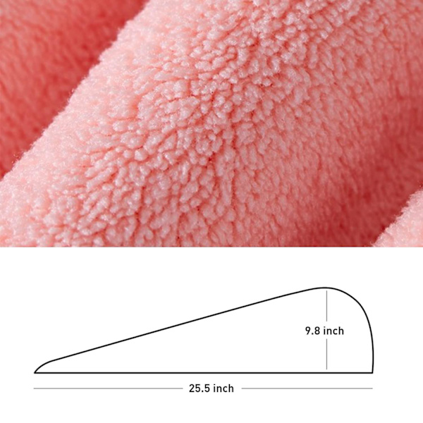 Mikrofiberhårhandduksinpackning för kvinnor, snabbtorkande hårband, lämplig för lockigt långt hår, superabsorberande 2 stycken