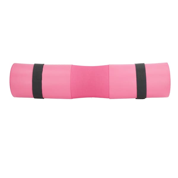 Squat Pad - Støttepute for nakke, skuldre og beskyttelse for knebøy, utfall og hip thrusts - Rosa