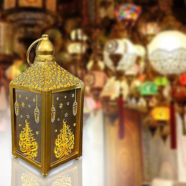 Ramadan-lyhty Led riippuvat lyhdyt Ramadan-koristevalot