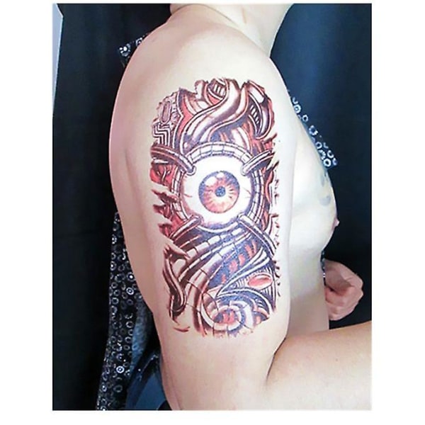 Tillfälligt tatueringsklistermärke Vattentätt 3d-tatueringspapper