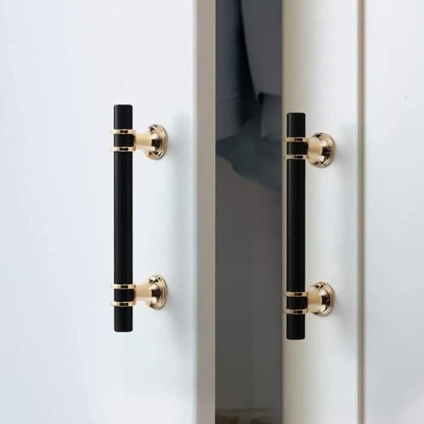 Møbelgreb - Moderne design - Zinklegering - Sæt med 6 stk. - 160 mm hulafstand