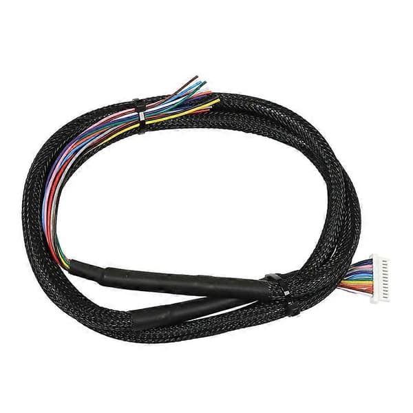 【BQ】For 7-tommers digital dash bilkabeladapterkontaktplugg Black