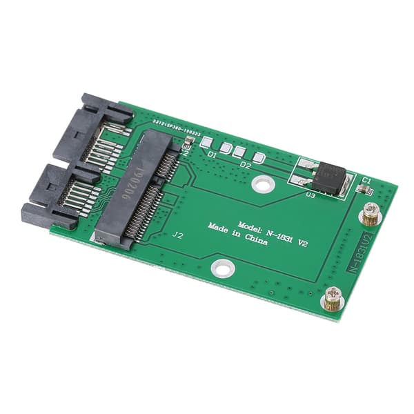 Mini MSATA til Micro SATA adapterkort